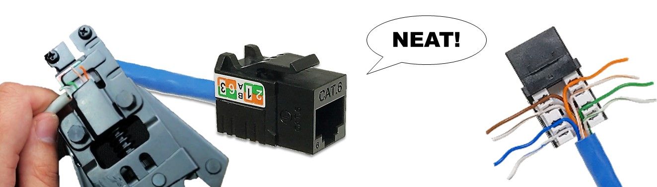 كيف يعمل مع Jenerate 90 Degree Keystone Jack؟